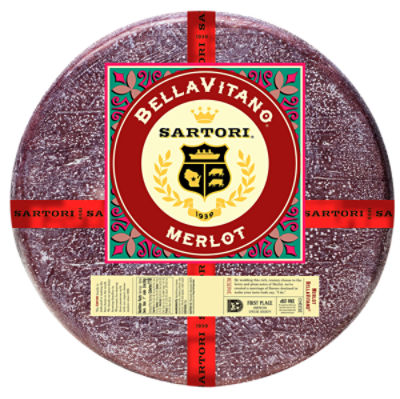 Sartori Bellavitano Merlot Cheese Wheel